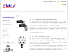 Tablet Screenshot of mettle-studiosystems.de